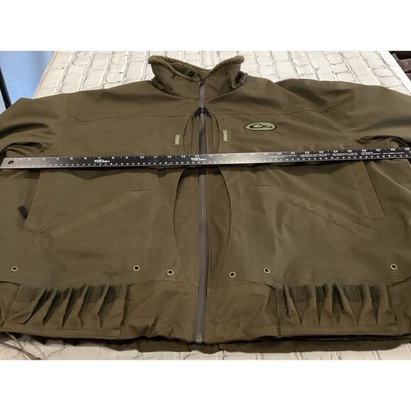 Drake Jacket Coat Men's Size 2X Color Brown Timber Field Jacket - Picture 5 of 6